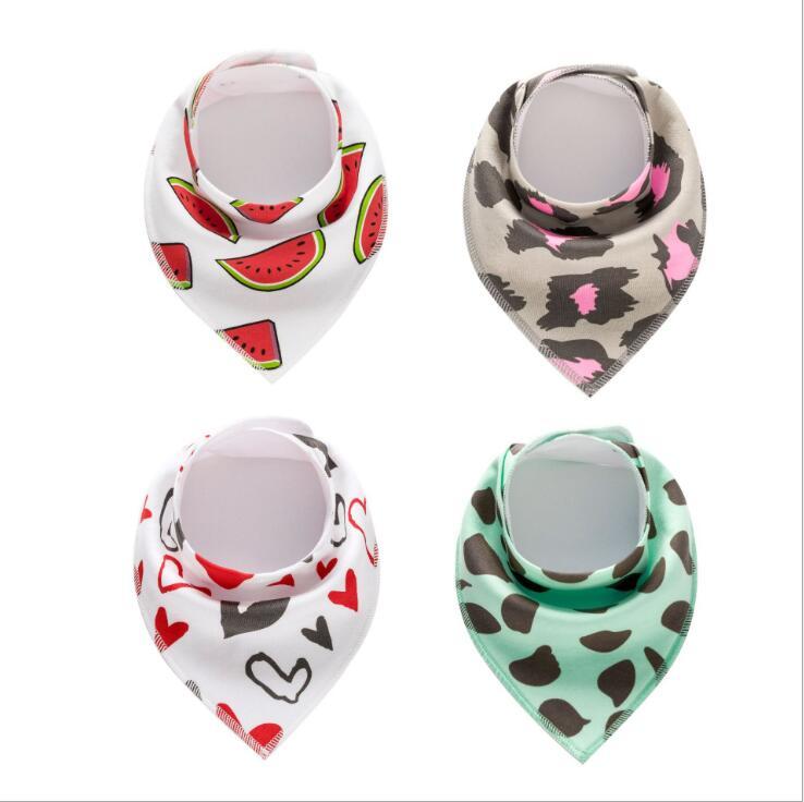 4-Pack Soft Cotton Baby Bibs – Cute & Absorbent Bandanas