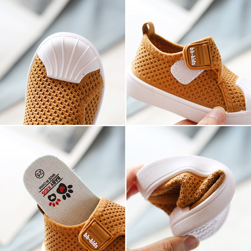 Breathable Knit Baby Sneakers – Soft, Flexible & Non-Slip
