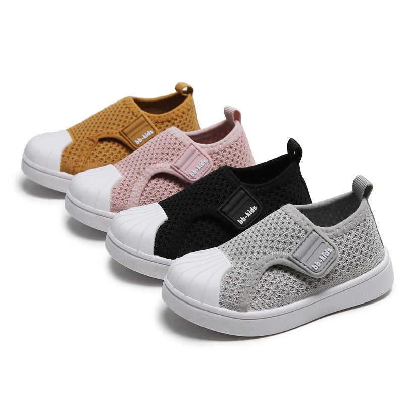 Breathable Knit Baby Sneakers – Soft, Flexible & Non-Slip