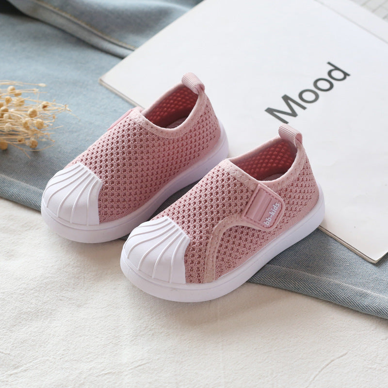 Breathable Knit Baby Sneakers – Soft, Flexible & Non-Slip