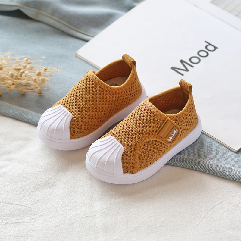 Breathable Knit Baby Sneakers – Soft, Flexible & Non-Slip