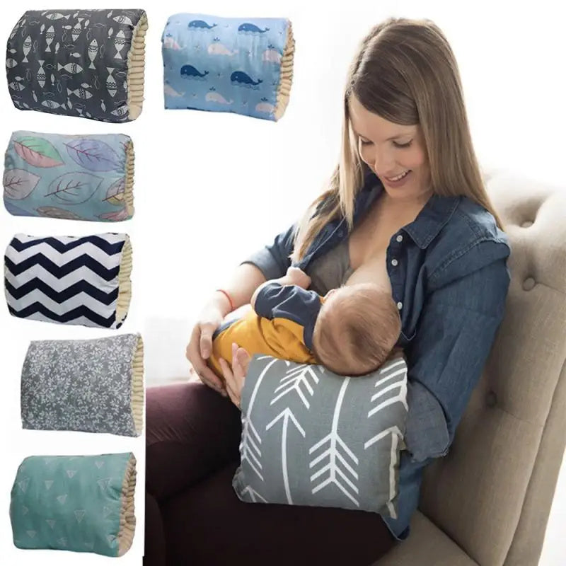 Adjustable Feeding Support Pillow – Soft & Portable Comfort for Mom & Baby